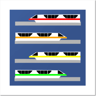 Mark VI Magical Monorail Posters and Art